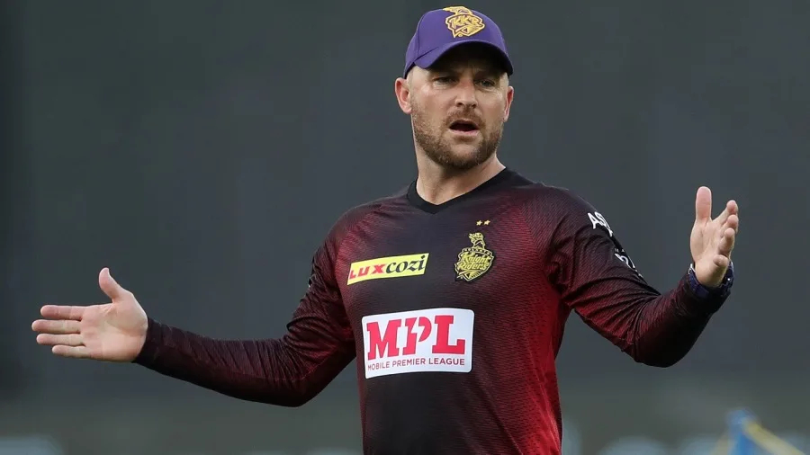 KKR Coach Brendon McCullum