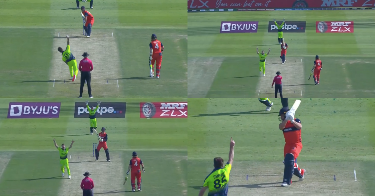 T20 World Cup 2021: Watch - Ireland's Curtis Campher Creates History By Taking 4 Wickets In 4 Balls vs Netherlands