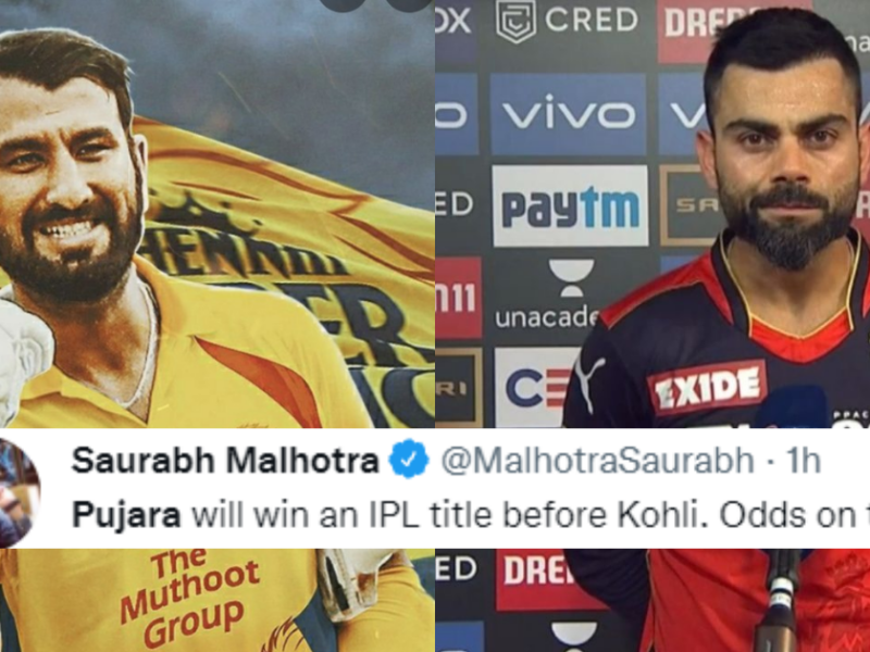 Cheteshwar Pujara Has An IPL Trophy But Virat Kohli Doesn't: Twitter Brutally Roasts The RCB Skipper After CSK Win Their 4th IPL Title
