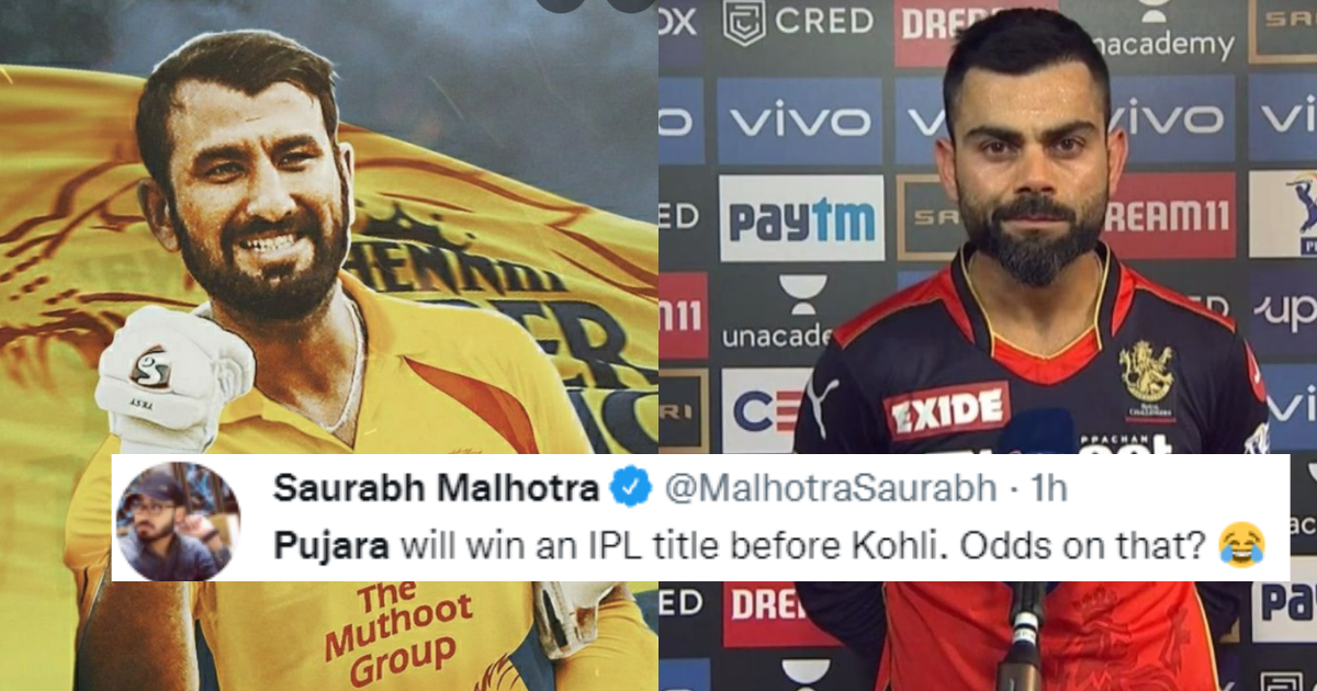 Cheteshwar Pujara Has An IPL Trophy But Virat Kohli Doesn't: Twitter ...