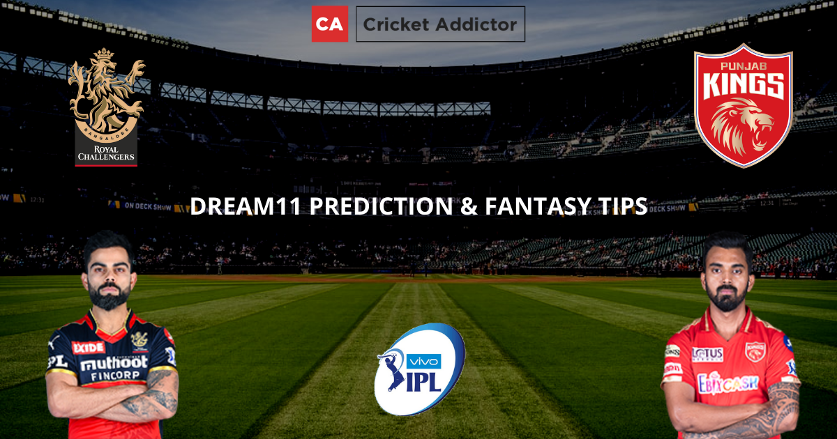 RCB vs PBKS Dream11 Prediction, Fantasy Cricket Tips, Dream11 Team- IPL 2021
