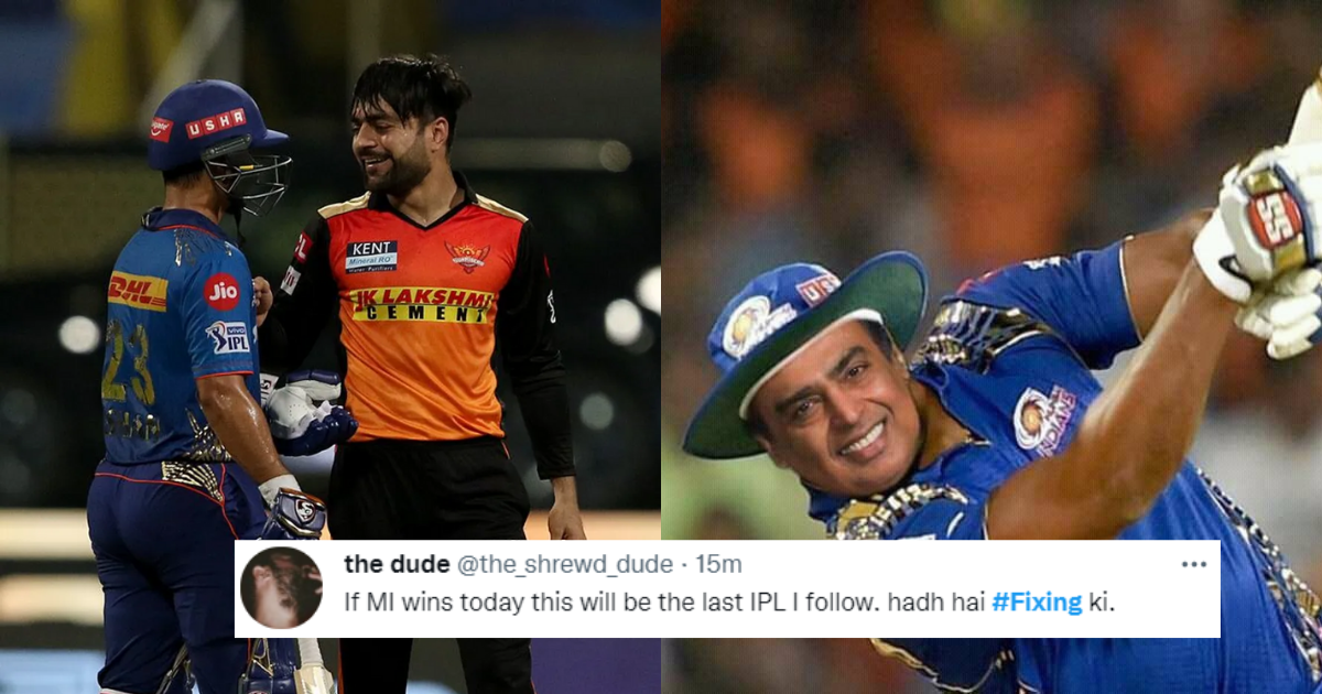 IPL 2021: Fans On Twitter Accuse Mumbai Indians Of Fixing The Match Against SRH