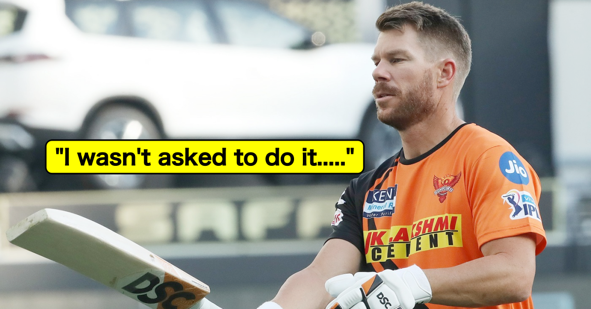 IPL 2021: David Warner Reacts After Being Left Out Of SRH's Farewell Video