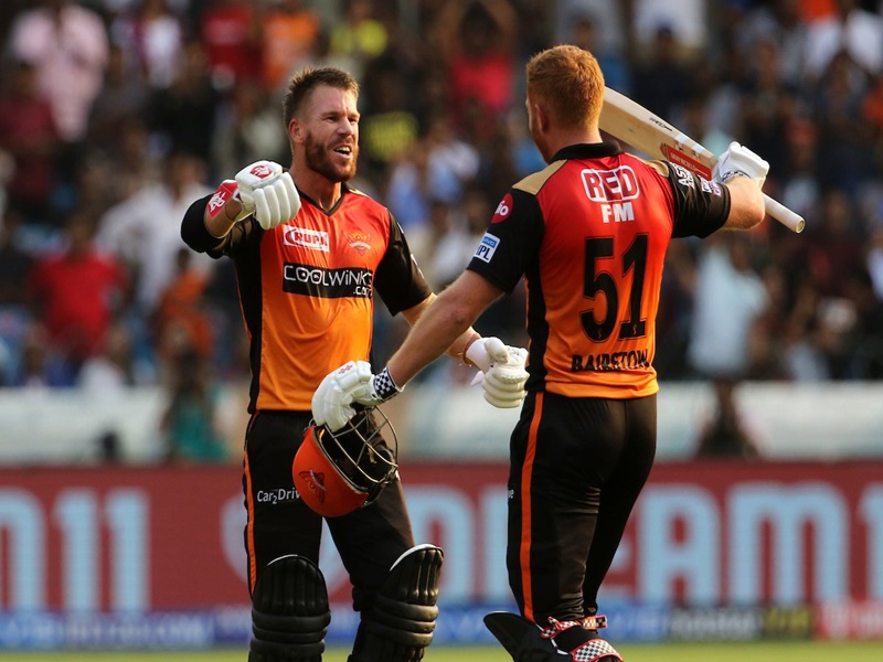 David Warner and Jonny Bairstow