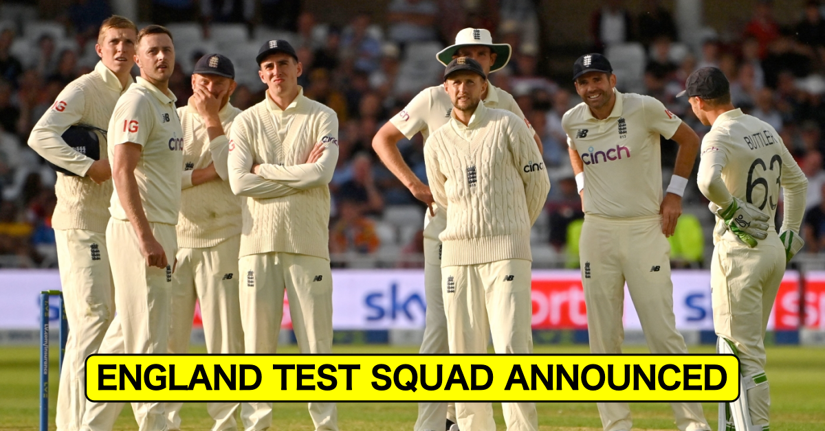 England Announce 17-Men Squad For Ashes 2021/22