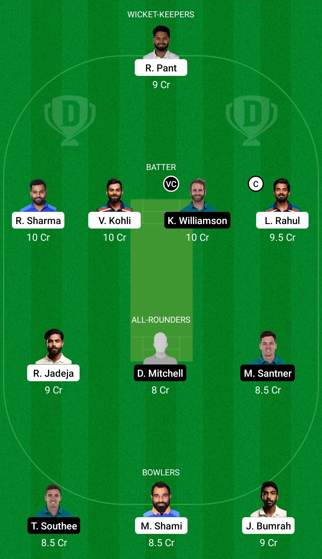 IND vs NZ Dream11 Prediction Fantasy Cricket Tips Dream11 Team ICC T20 World Cup 2021 