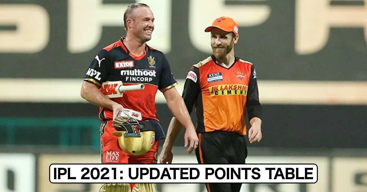 IPL 2021: Updated Points Table, Orange Cap, And Purple Cap Table After RCB vs SRH