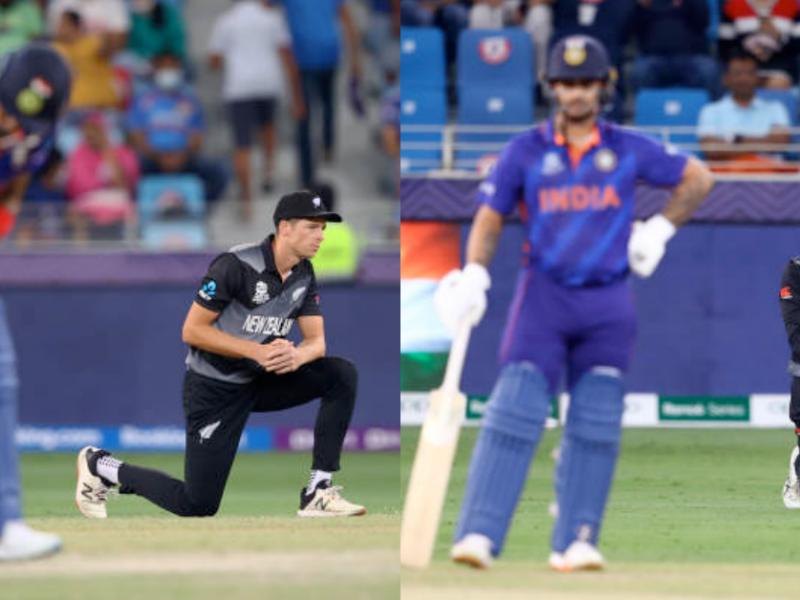 T20 World Cup 2021: India Don't Take The Knee In Support Of BLM Movement In Match 28 vs New Zealand