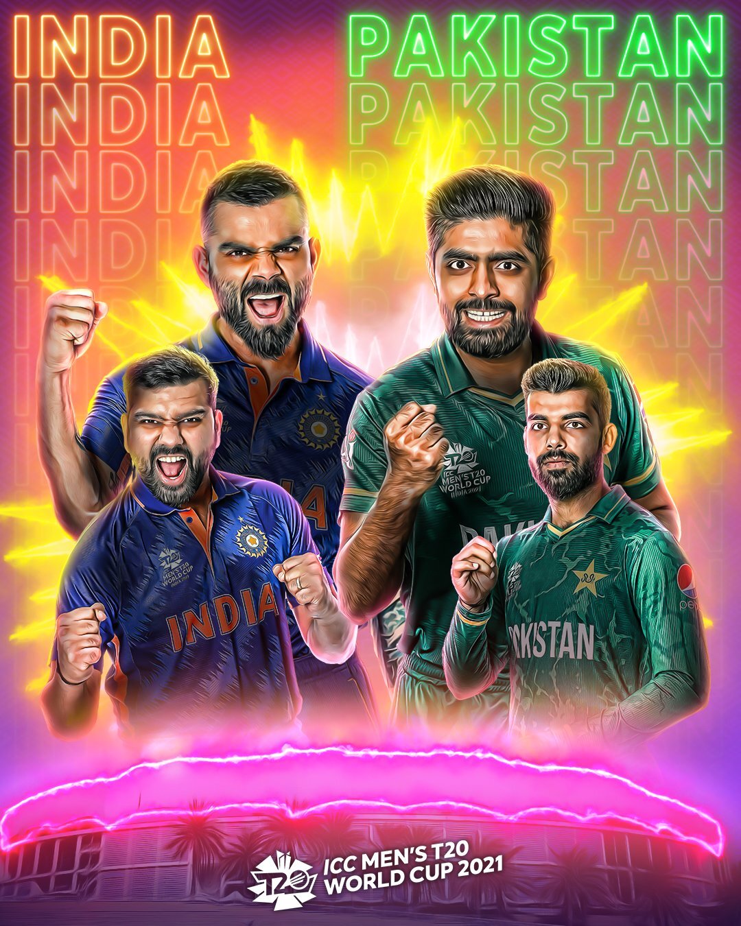 India vs Pakistan Live Streaming Details- When And Where To Watch India vs Pakistan Live In Your Country? ICC T20 World Cup 2021 Match 16