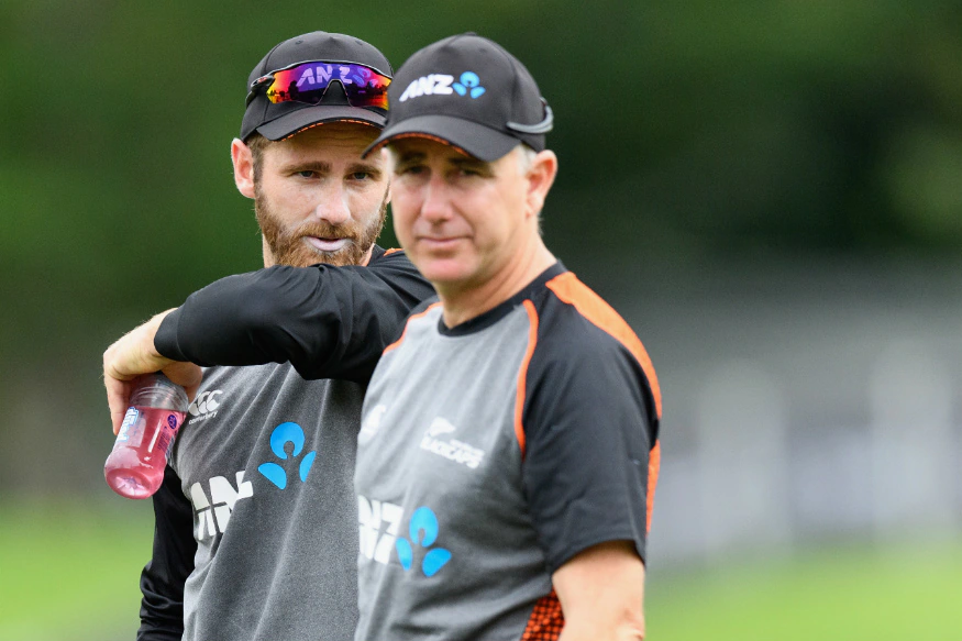 Kane Williamson and Gary Stead