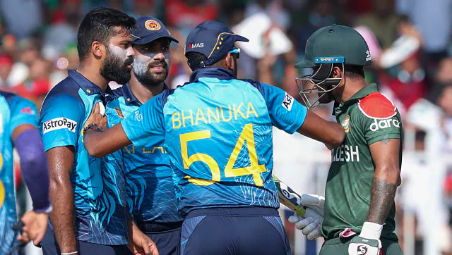 Lahiru Kumara And Liton Das Fined 25% And 15% Of Their Match Fees Respectively. Photo- Getty