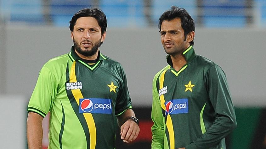 Shoaib Malik and Shahid Afridi