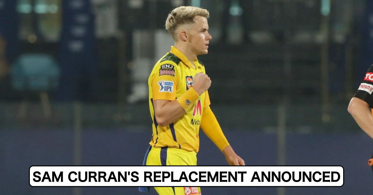 IPL 2021: Chennai Super Kings (CSK) Announce Sam Curran's Replacement For Remainder Of The Season
