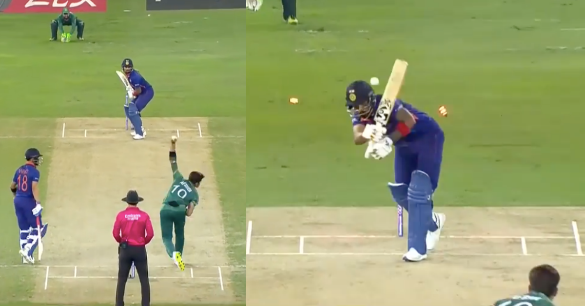 T20 World Cup 2021: Watch - Shaheen Afridi Castles KL Rahul With A Pearler