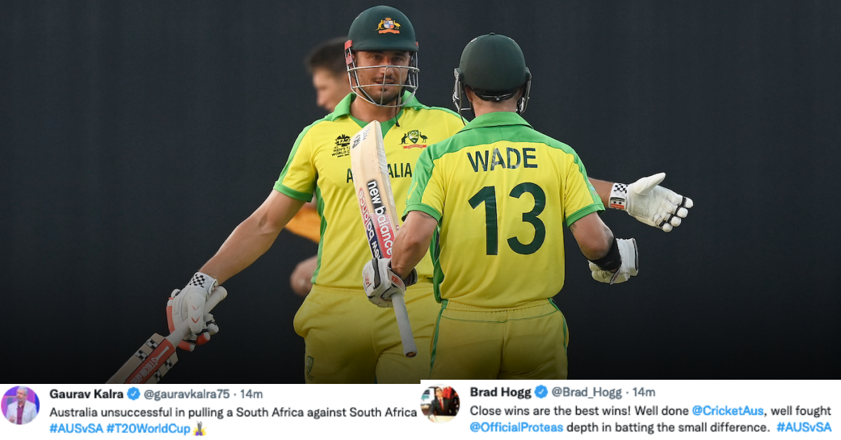 T20 World Cup 2021: Twitter Reacts As Australia Open Their Account In The Super 12 Stage With Win Over South Africa