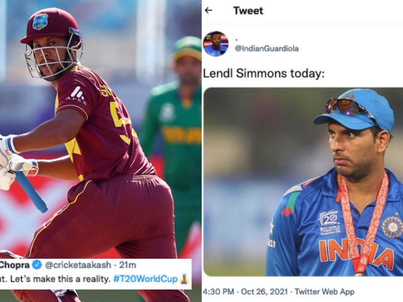 T20 World Cup 2021: Twitter Reacts To Lendl Simmons' Slow Knock Of 16 Runs From 35 Balls vs South Africa