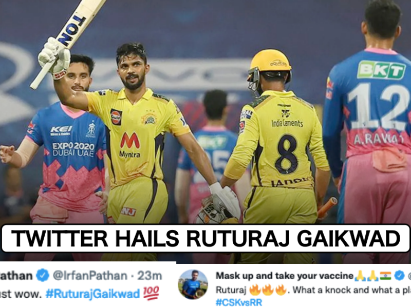 IPL 2021: Twitter Goes Crazy As Ruturaj Gaikwad Scores His Maiden IPL Ton