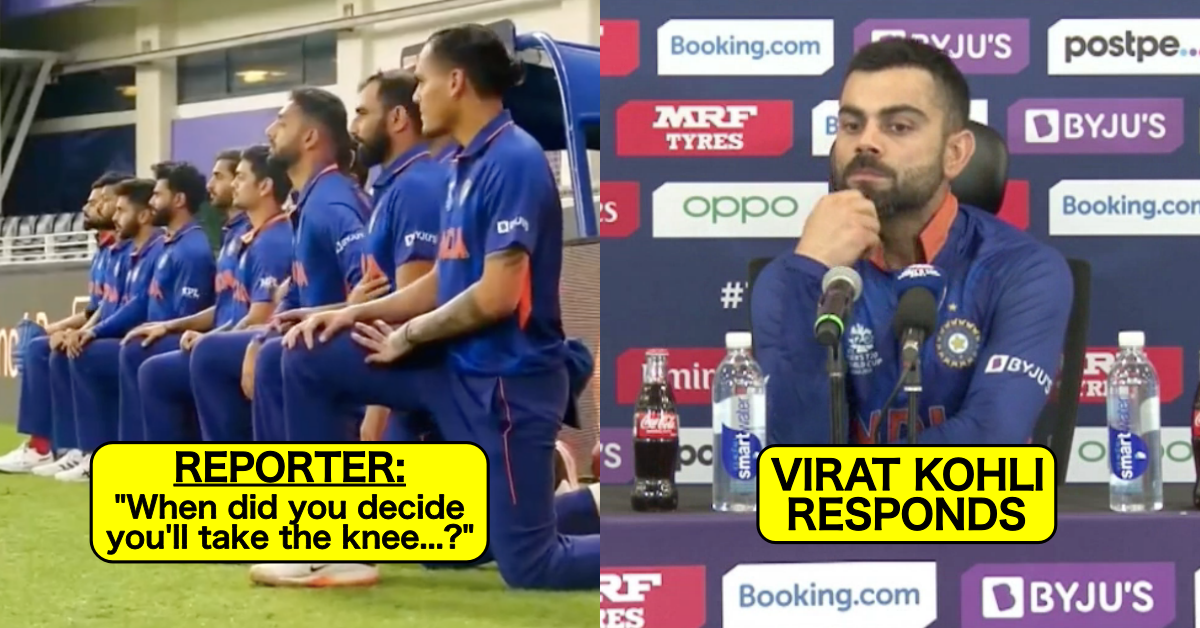 T20 World Cup 2021: Virat Kohli Reveals When Indian Team Decided To Take The Knee In Support Of BLM Movement vs Pakistan