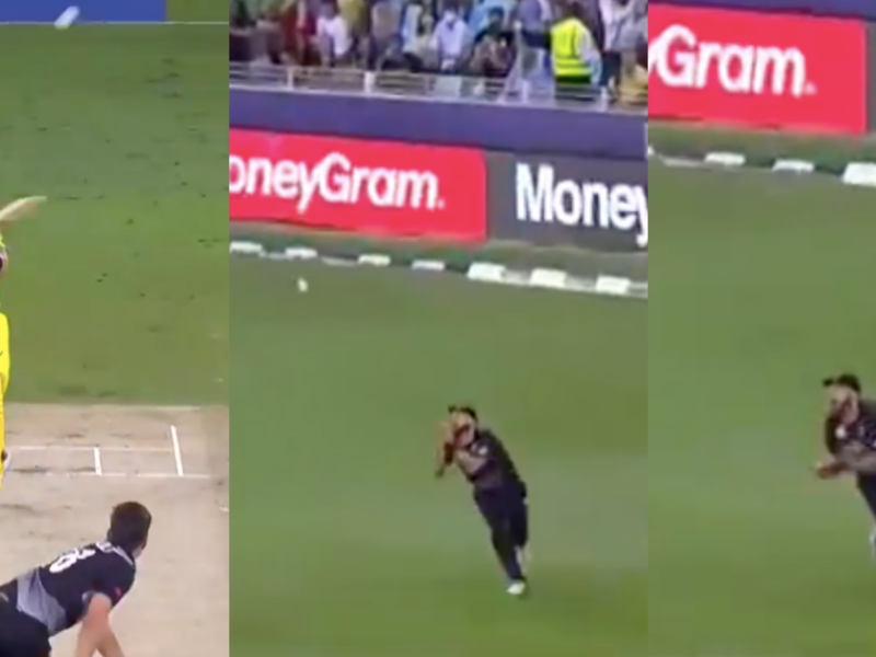 T20 World Cup 2021: Watch - Daryl Mitchell Takes A Brilliant Sliding Catch Of Aaron Finch, Trent Boult Dismisses The Australian Captain