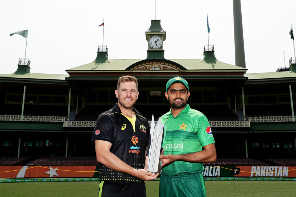 Aaron Finch and Babar Azam