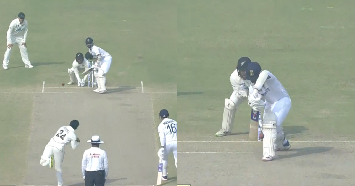 IND vs NZ 2021: Watch - Ajinkya Rahane's Abysmal Form Continues, Gets Dismissed LBW By Ajaz Patel