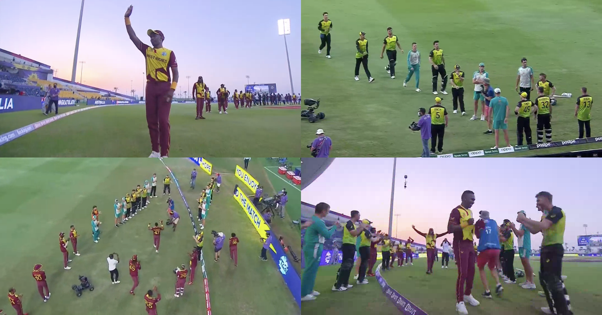 T20 World Cup 2021: Watch - Australian Players Give Guard Of Honor To Chris Gayle, Dwayne Bravo