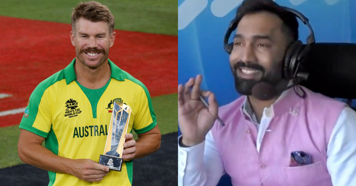 T20 World Cup 2021: David Warner's 289 Runs Are Truly Worth Its Weight in Gold - Dinesh Karthik