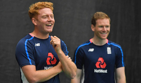 Eoin Morgan and Jonny Bairstow