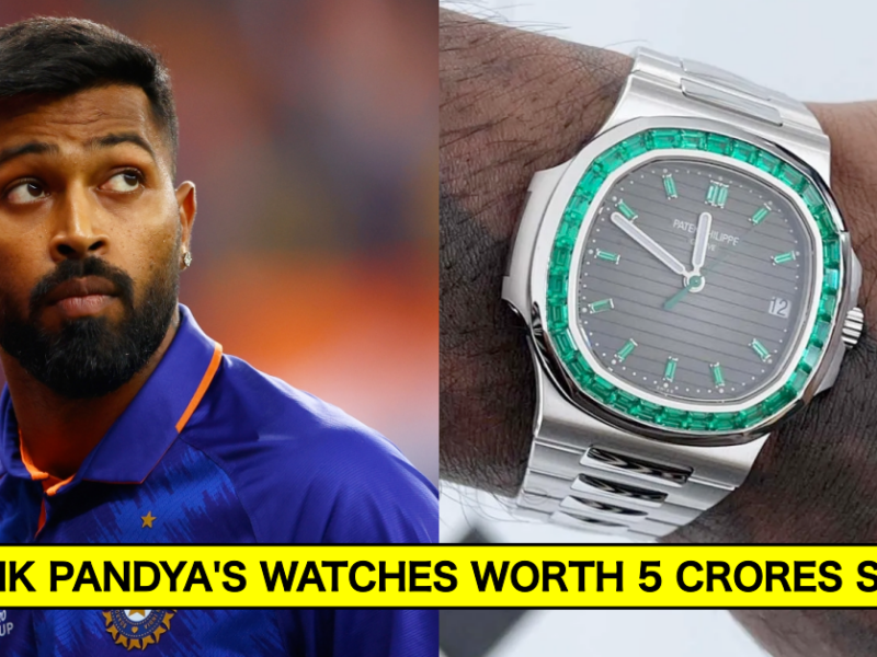 Indian All-rounder Hardik Pandya's Watches Worth Rs 5 Crore Seized At The Airport By Customs