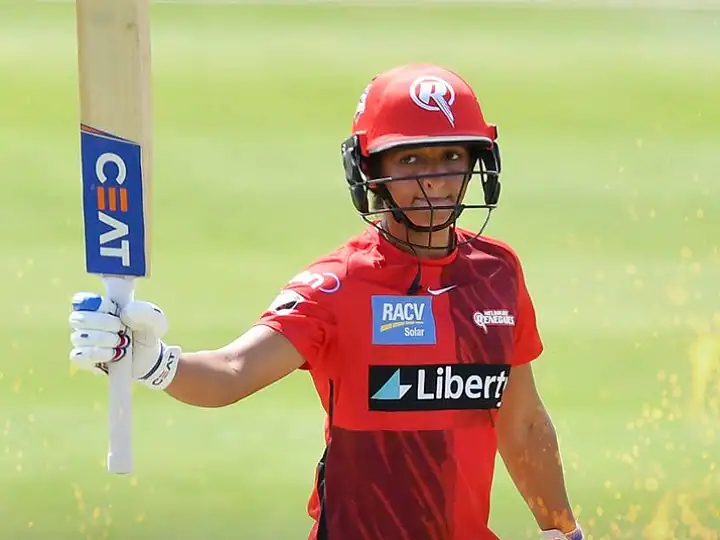 Harmanpreet Kaur of Melbourne Renegades. Photo- Getty