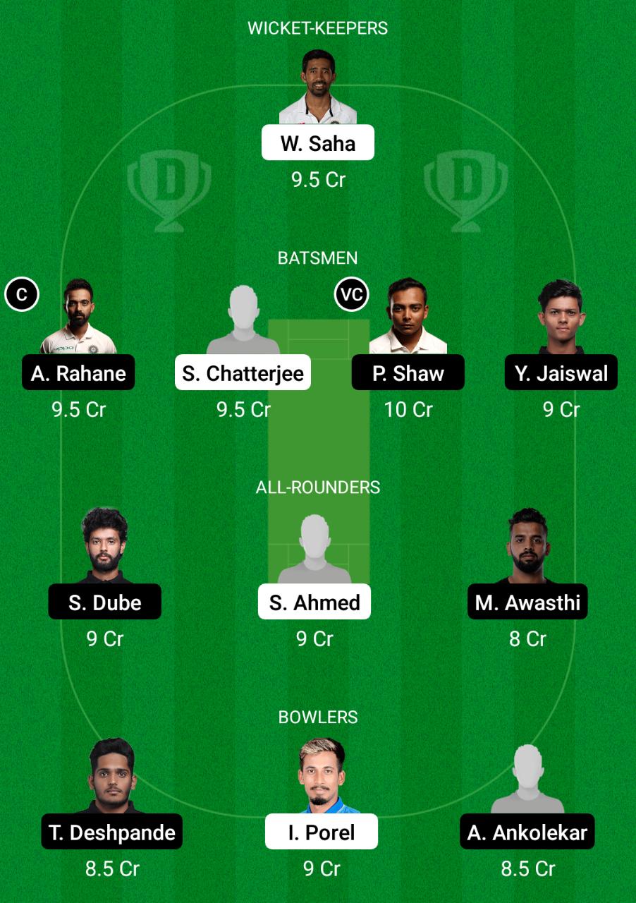BEN vs MUM Dream11 Prediction, Fantasy Cricket Tips, Dream11 Team, Playing XI, Pitch Report, Injury Update- Syed Mushtaq Ali T20 2 BEN vs MUM Dream11 Prediction Fantasy Cricket Tips Dream11 Team Syed Mushtaq Ali T20