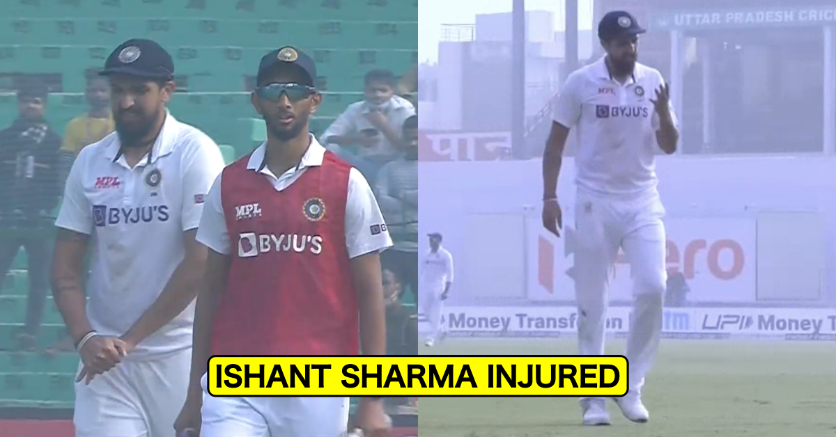 IND vs NZ, 2021: Ishant Sharma Dislocates His Finger While Fielding On Day 5 Of Kanpur Test
