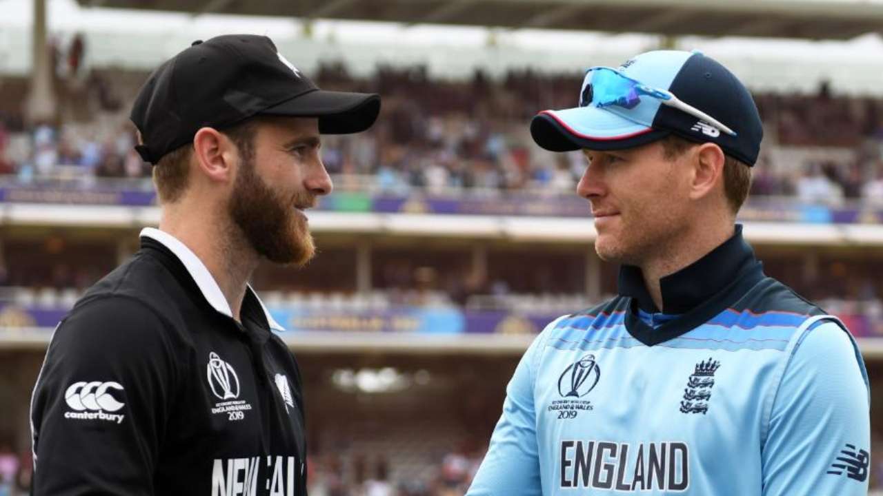 Kane Williamson and Eoin Morgan