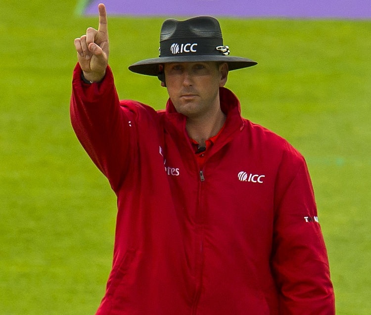 Umpire Michael Gough