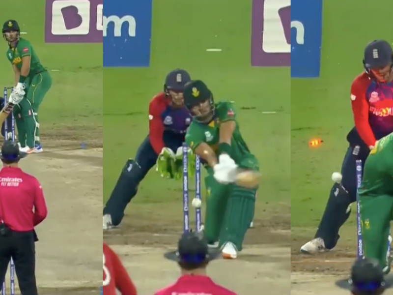 T20 World Cup 2021: Watch - Moeen Ali Knocks Over Reeza Hendricks
