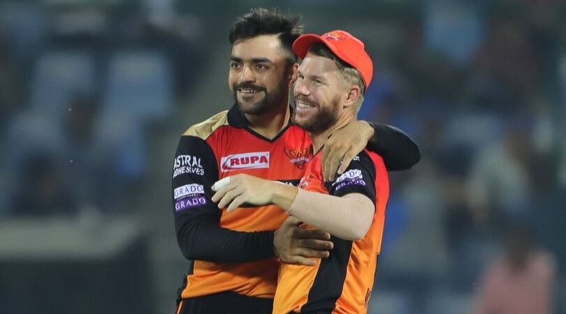 Rashid Khan and David Warner, SunRisers Hyderabad