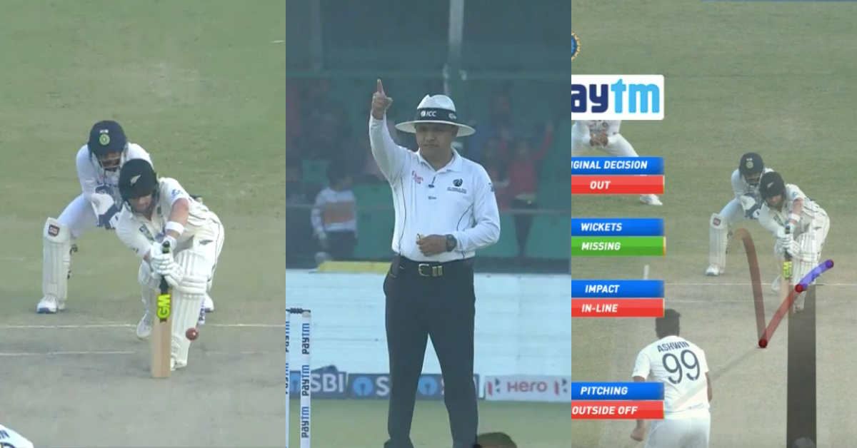 IND vs NZ 2021: Watch - Ravichandran Ashwin Strikes Late On Day 4, Sends Back Will Young For 2 Courtesy A Controversial Decision