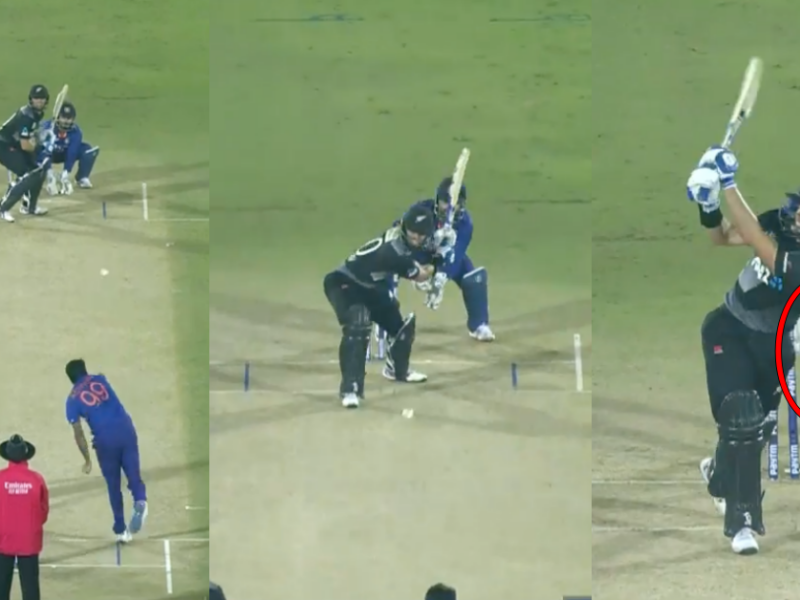 IND vs NZ 2021: Watch - Ravichandran Ashwin Outfoxes Mark Chapman To Claim His First Wicket Of The Night