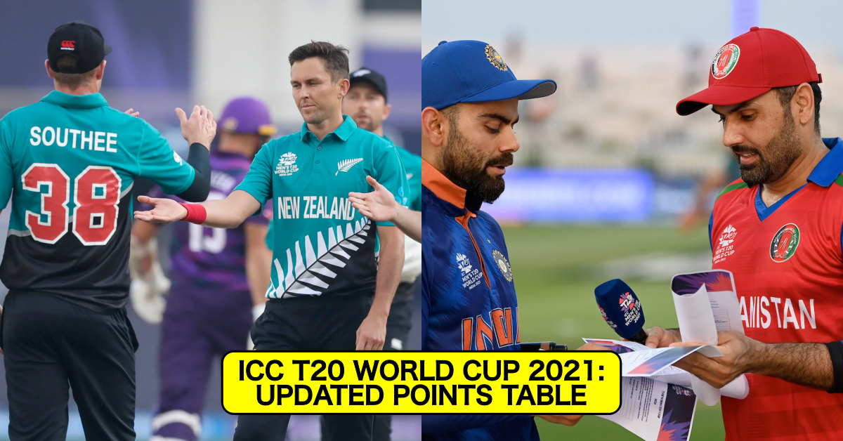 T20 World Cup 2021: Updated Super 12 Points Table After New Zealand vs Scotland & Afghanistan vs India