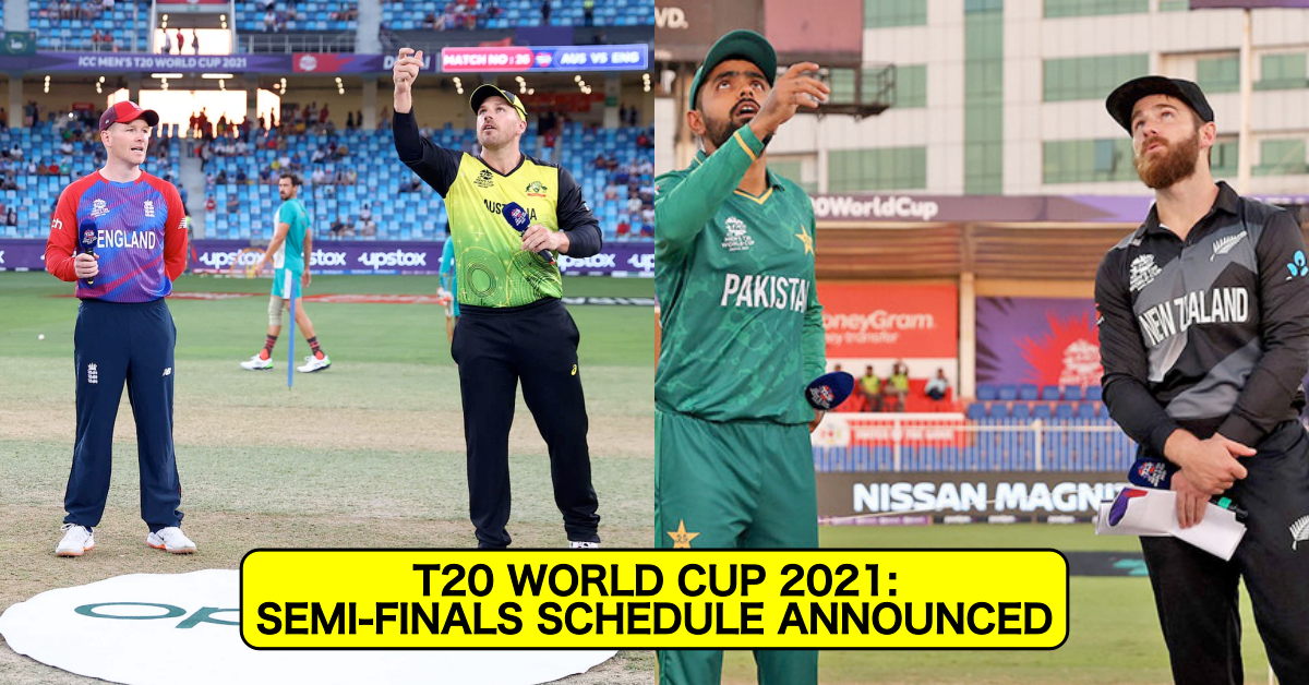 ICC Men's T20 World Cup 2021 schedule announced