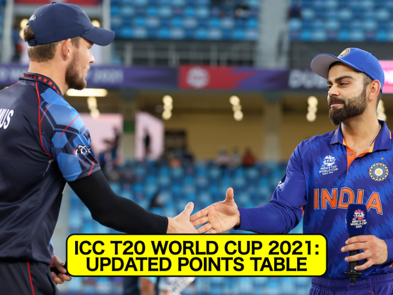 T20 World Cup 2021: Super 12 Points Table After India vs Namibia