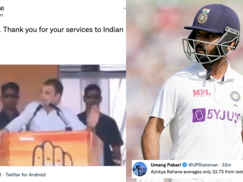 IND vs NZ 2021: Twitter Slams Ajinkya Rahane As The Batter Continues His Flop Show With The Bat