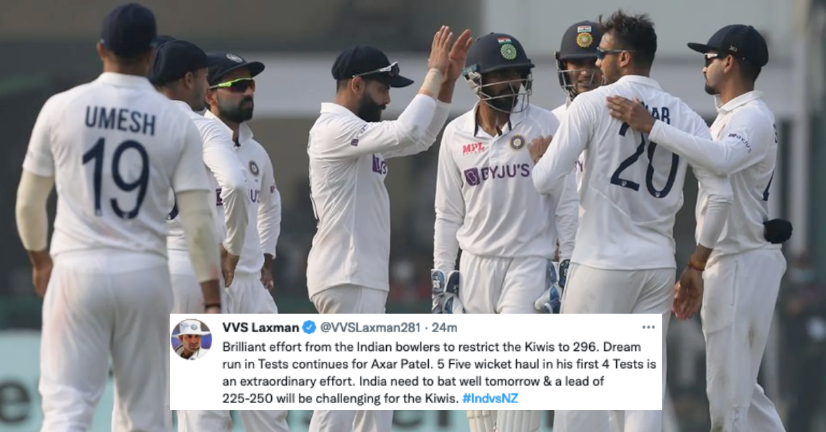 IND vs NZ 2021: Twitter Reacts As Axar Patel Puts India On Top At The End Of Day 3