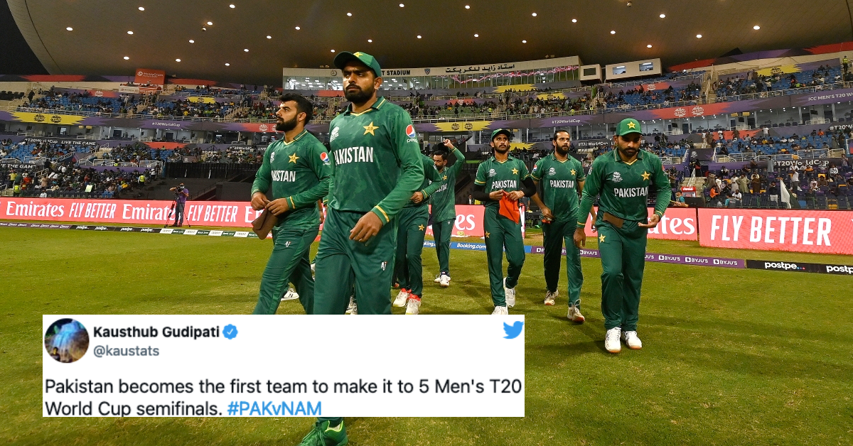 T20 World Cup 2021: Twitter Reacts As Pakistan Qualify For Semi-Finals With A Thumping 45-Run Victory Over Namibia