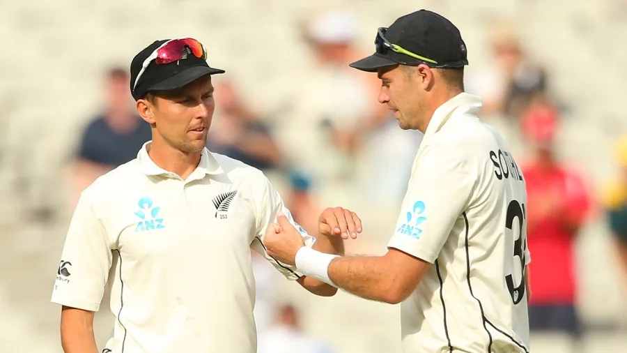 Trent Boult and Tim Southee