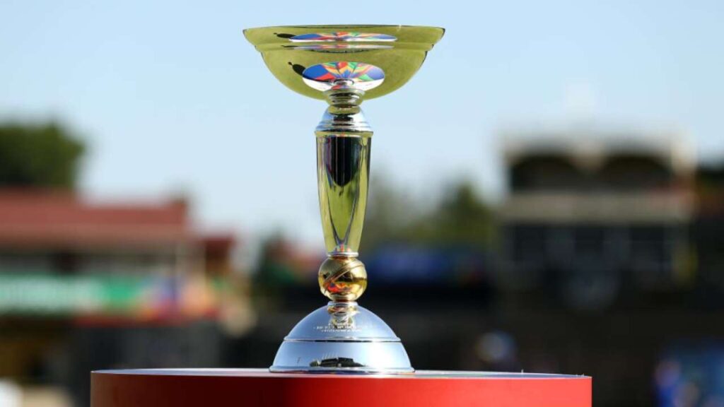 U19 World Cup Trophy. Photo- ICC