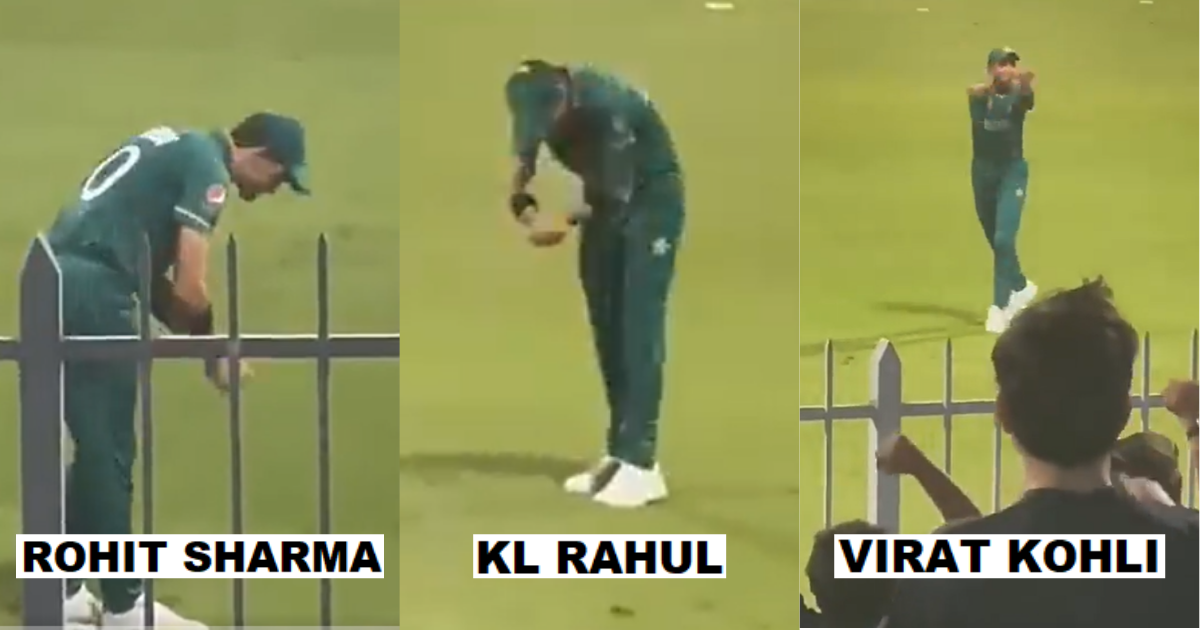 Watch - Shaheen Afridi Imitates Rohit Sharma, KL Rahul, And Virat Kohli's Dismissal While Fielding Against Scotland