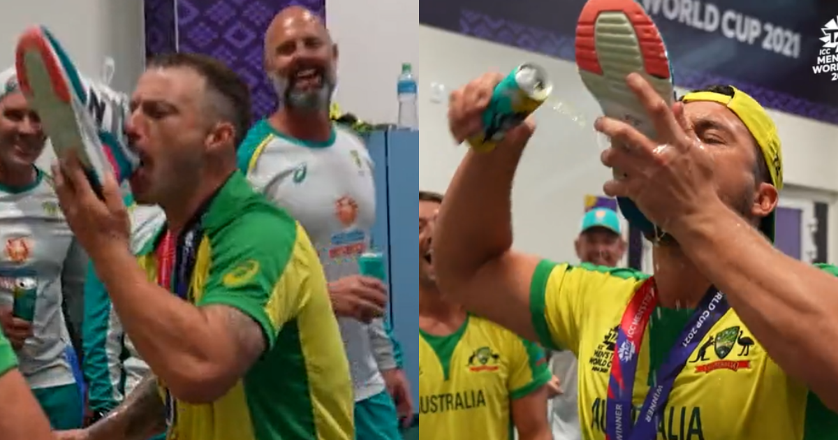 Watch: Matthew Wade-Marcus Stoinis Do Daniel Ricciardo's 'Shoey' Celebration After Australia's T20 World Cup Win