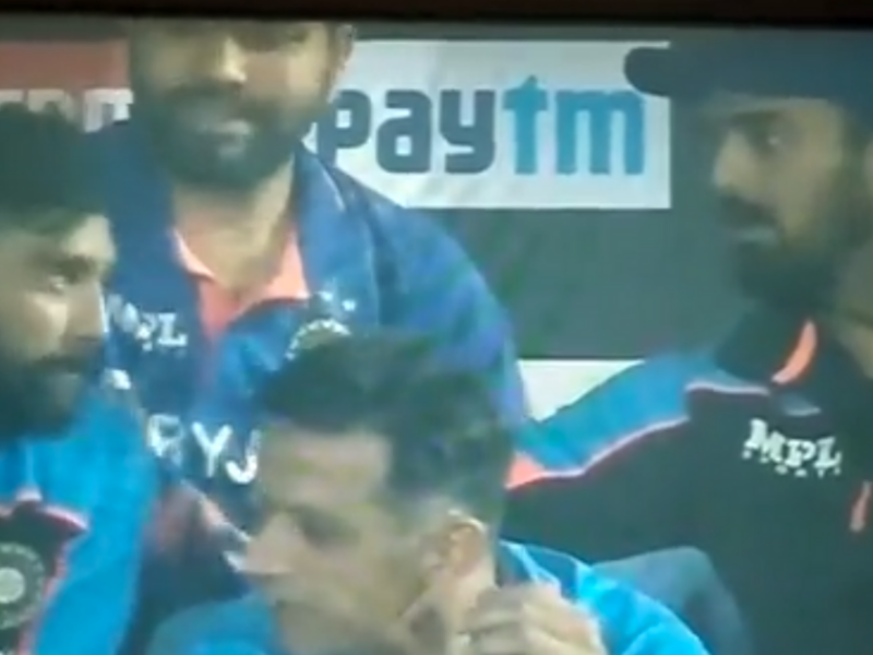 Watch- Rohit Sharma Slaps Mohammed Siraj In The Dugout, Video Goes Viral
