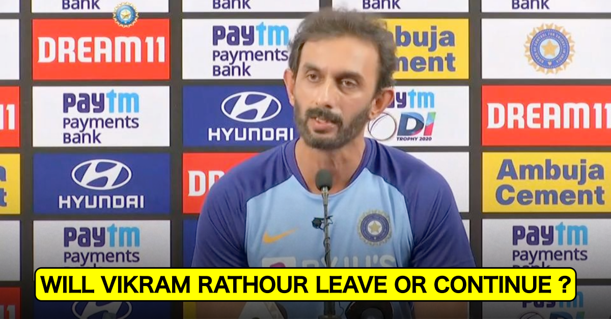 Vikram Rathour Reveals Whether He Will Leave India's Batting Coach Position Or Continue After T20 World Cup 2021